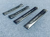 Toyota Highlander Black Titanium Door Sill Scuff Plate Cover Trim (2020-2023)