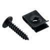 Car Bumper Fender Trim Panel Fasteners 20 x Metal U-type Clip with Screw
