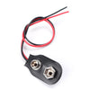 Universal 10 x Snap-on 9V Battery Holder Clip Connector with 10CM Cable