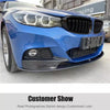 2014-2019 BMW F34 Carbon Style Front Bumper Splitter Lip (2014-2019)
