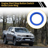 Toyota Tacoma (2016-2023) Blue Engine Start Stop Button Cover Ring