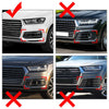 Audi Q7 2016-2019 Right Fog Light Grille Bezel Cover