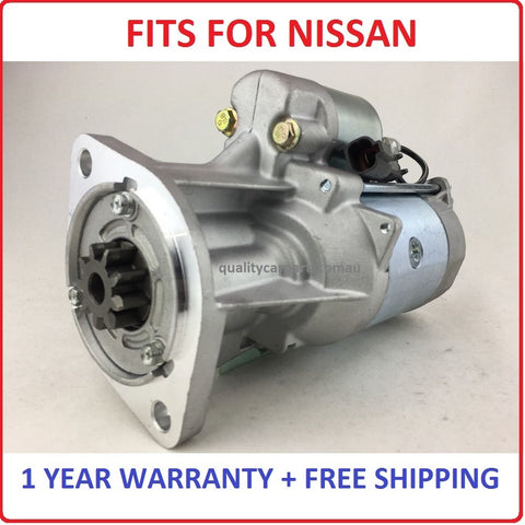 Starter Motor FOR Nissan Patrol GU Y61 3.0L Diesel