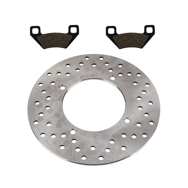 Arctic Cat 700 ATV Rear Brake Rotor & Semi-Metallic Pads (2006–2011)