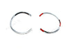 Toyota Fortuner Gauge Surrounds Chrome (2005-2011)