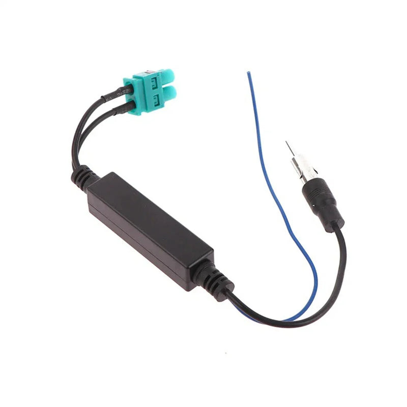 Diversity Antenna Radio Antenna Male Dual Fakra Amplifier Adapter (N/A)