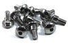 Honda 2x m6 x 16mm Inox shoulder bolts