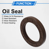 Oil Seal 55x80x10mm Seal Ring Rotary Shaft Seal FKM Rubber 2 x