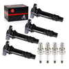 Yamaha WaveRunner FX1100 HO Ignition Coils & Spark Plug (2004–2008)
