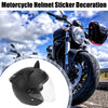Motorcycle Black Cat Ears 2 x Style Helmet Decoration Accessories