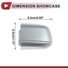 Honda Accord MK10 (2018-2020) Silver ABS Rear Right Exterior Door Handle