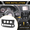 Jeep Wrangler JK JKU AC Switch Button Control Cover Trim (2011-2017)