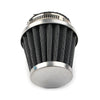 Honda Yamaha Suzuki Motorcycle ATV Dirt Bike 50mm Chrome Air Filter