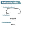 Honda (2001-2005) - Rubber Black Valve Cover Gasket Set