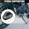 BMW S1000RR Kickstand Pad Aluminum Alloy Titanium Tone
