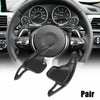 BMW 435i 220i Black Steering Wheel Shift Paddle Shifter Covers (2014-2020)
