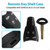 SAAB 93 95 9-3 9-5 4 Button Remote Key Shell Case (2003-2011)