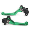 Suzuki RM125 RM250 RM85 Green Pivot Brake Clutch Levers (2001-2008)