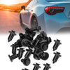 Honda 25pcs Bumper Push Rivet Clips