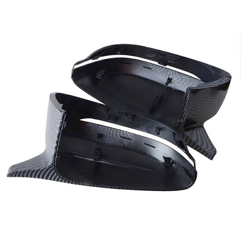 BMW G30 G20 G11 G12 M Style Carbon Fiber Side Mirror Cover Caps (2017-2022)