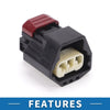 Ford & Volvo 3 Pin Looms Lights Sensor Connector