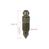 Motorcycle 4 x Banjo Bolt Bleeder Screw with Cap