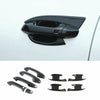 Kia Seltos 9Pcs Carbon Fiber Door Handle Cover+Cup Trim (2020–2023)