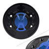 BMW S1000RR, S1000R, HP2 SPORT Blue Fuel Gas Tank Cap Cover (2010-2016)