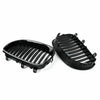 2003-2010 BMW E60 525i 530i Gloss Black Front Kidney Grille (2003-2010)