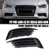 Audi A3 S3 2013-2017 Front Bumper Left & Right Fog Light Grills