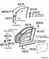 TOYOTA 4RUNNER Door Belt Molding Trim F/R RH LH (1996–2002)