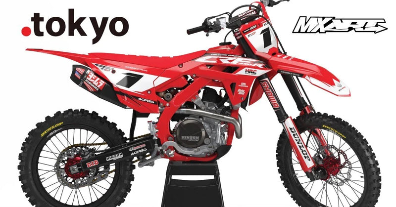 Honda CRF 125F Tokyo Style Sticker Kit (2019-2023)