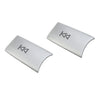 W204 W212 Button Covers Sequins ABS Silver