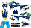 TM 300 FI Foxy Style Premium Graphics Full Sticker Kit (2022-2024)