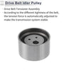 Chrysler Sebring (1995-2005) 1 Pc Drive Belt Idler Pulley