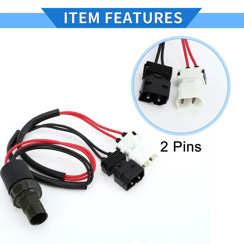 BMW 318i Base 1.8L A/C Pressure Switch Sensor (1992 - 1995)