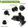 Land Rover Freelander Windshield Washer Pump w/Grommet (2006-2014)