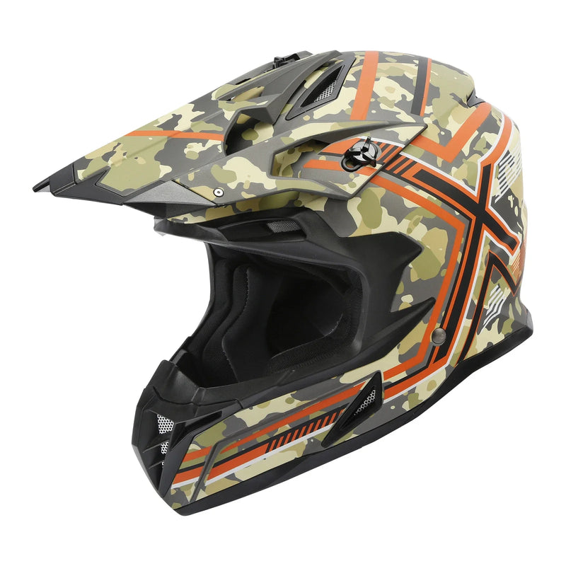 Motorcycle ATV Dirt Bike Off-Road DOT M-XXL Adult Motocross Helmet