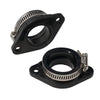 ATV Intake Manifold Boot / 28mm 30mm 2x / ATV Adapter Black Carb Flange