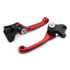 KAWASAKI KX250F KX450F Red Pivot Brake Clutch Levers (2004-2023)