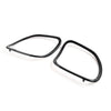 Harley Road Glide FLTRX FLTRXS Glossy Black Front Speaker Trim Covers (15-23)