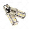 Caravan Car 12V BA15D LED 18 SMD Cool White Light Globes