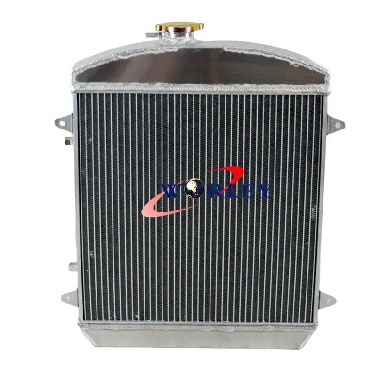Holden F Series FE FC 2.2L 2.3L 6cyl Aluminum Radiator + Fan (1956-1960)