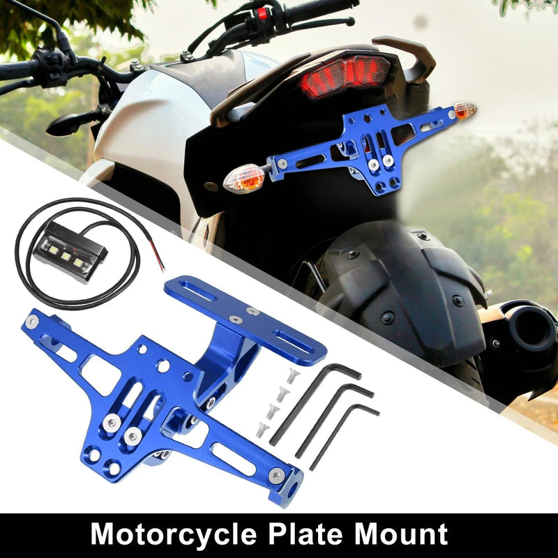 Motorcycle License Plate Bracket 1 x E-liminator Kit with OEM Turn Signals