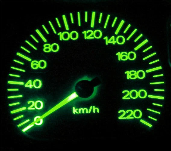 Hyundai Coupe RD RDII Green LED Dash Cluster Light Conversion Kit (1996-2002)