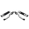 Yamaha YZF R1 Silver Extendable Brake Clutch Lever Grip Set (2009-2014)