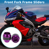 Motorcycle Frame Sliders / 2 x Falling Protection Aluminum Purple /