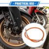 Motorcycle Orange Hydraulic Brake Hose Line Pipeline 60cm