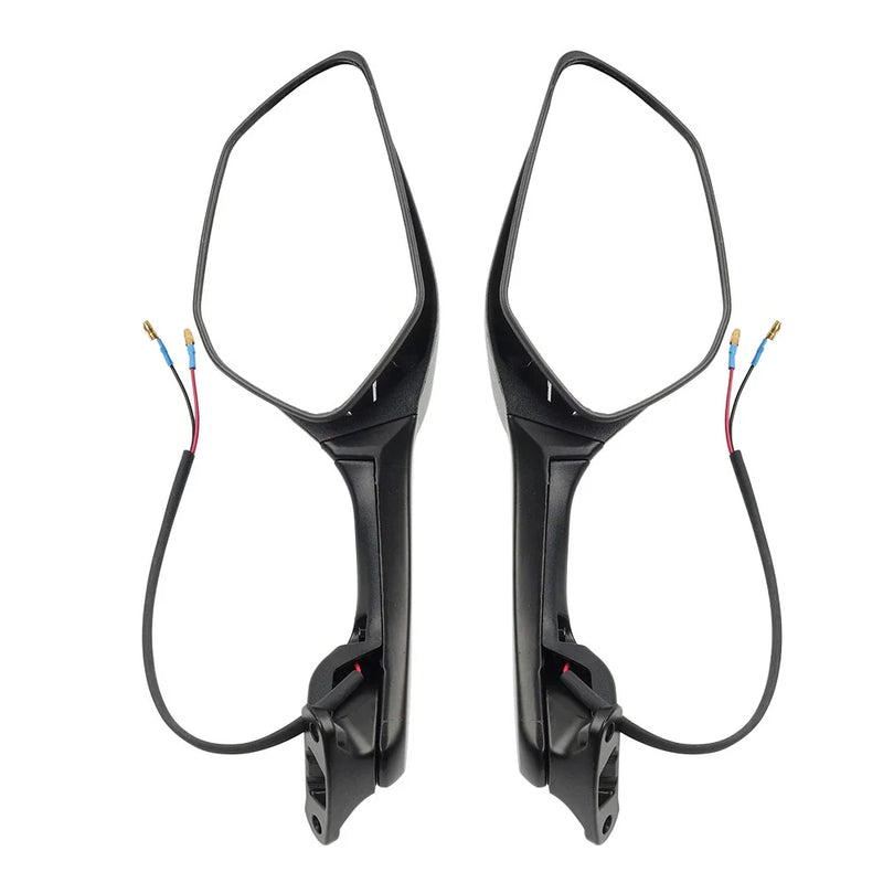 Kawasaki Ninja ZX10R Motorcycle Rear View Mirrors w/ Turn Signals (2016-2023)