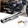 Bobber Chopper Cafe Racer Motorcycle Exhaust Pipe Fish Tail